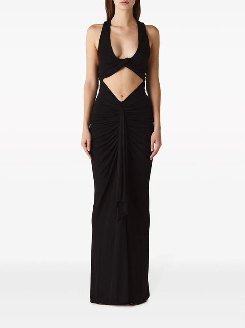Christopher Esber Vivenda draped cut-out dress - Black - zdjęcie produktu nr 2