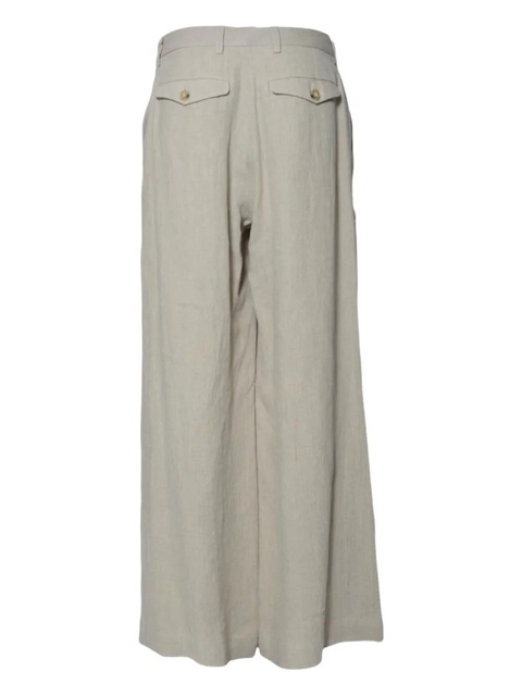 SOLOTRE wide-leg trousers - Neutrals - zdjęcie produktu nr 2