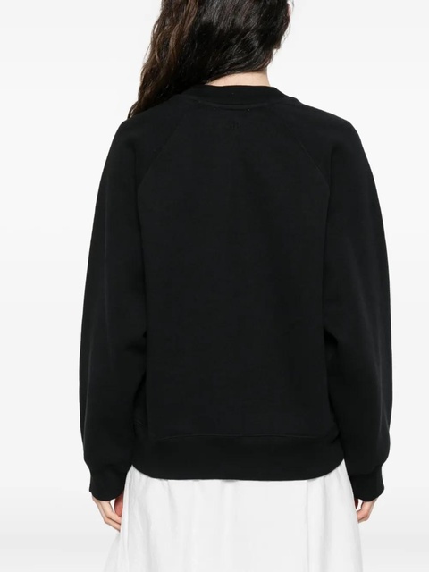 Victoria Beckham raglan-sleeve sweatshirt - Black - zdjęcie produktu nr 2