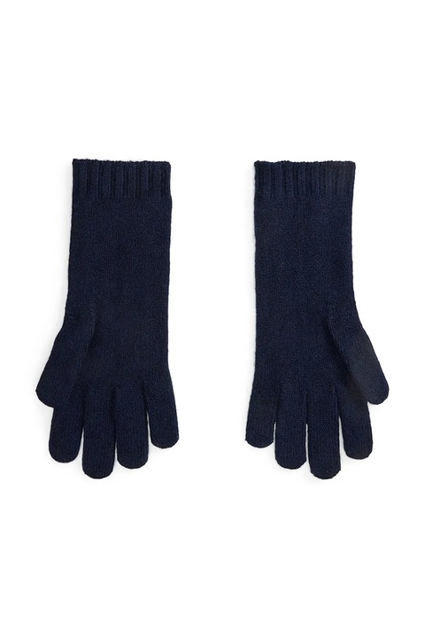 Polo Ralph Lauren rękawiczki wełniane damskie kolor granatowy 455981440 - zdjęcie produktu nr 2