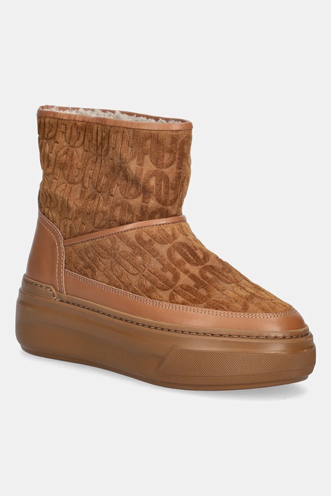 Furla śniegowce zamszowe Nuage Snow Boot kolor brązowy YK29NUA BX4215 RY000 - zdjęcie produktu nr 1