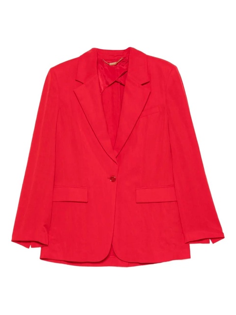 Blumarine single-breasted blazer - Red - zdjęcie produktu nr 1