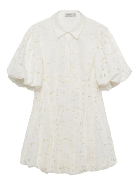Simkhai Cleo puff-sleeve embroidered mini dress - White - zdjęcie produktu nr 1