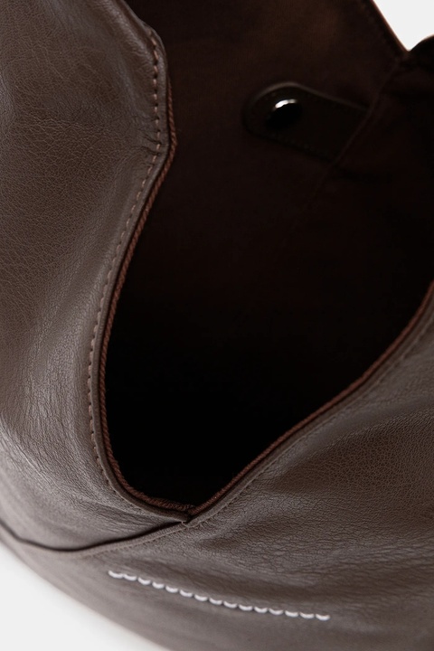 MM6 Maison Margiela torebka kolor brązowy S54WD0043.P8396.T2164 - zdjęcie produktu nr 2