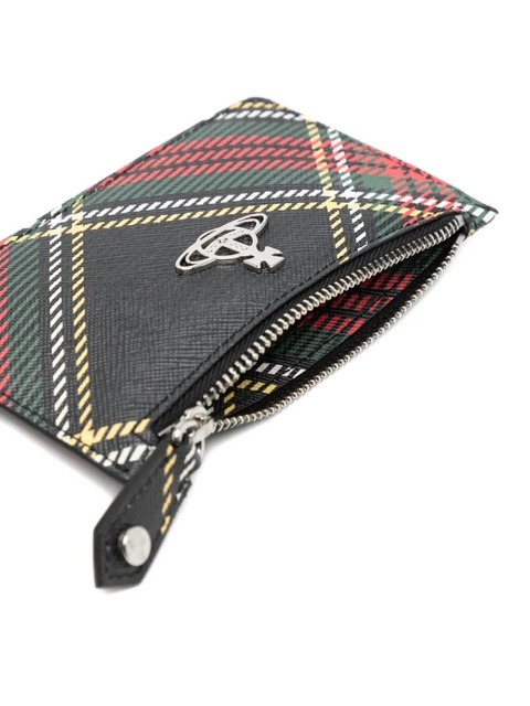 Vivienne Westwood Orb-plaque card holder - Black - zdjęcie produktu nr 2