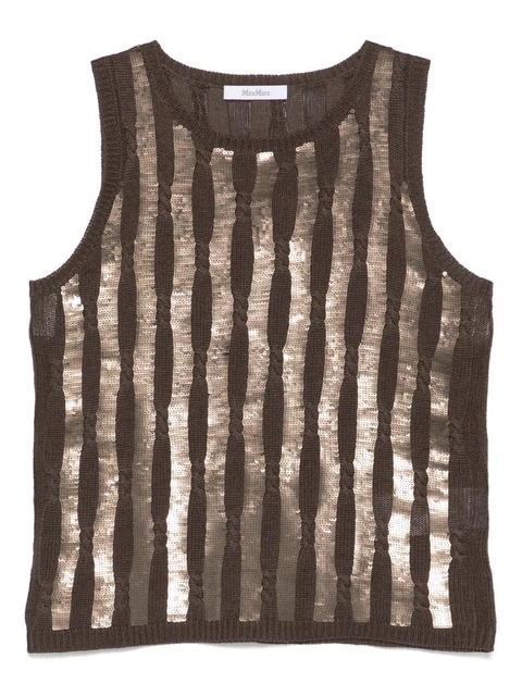 Max Mara Golia vest - Brown - zdjęcie produktu nr 1