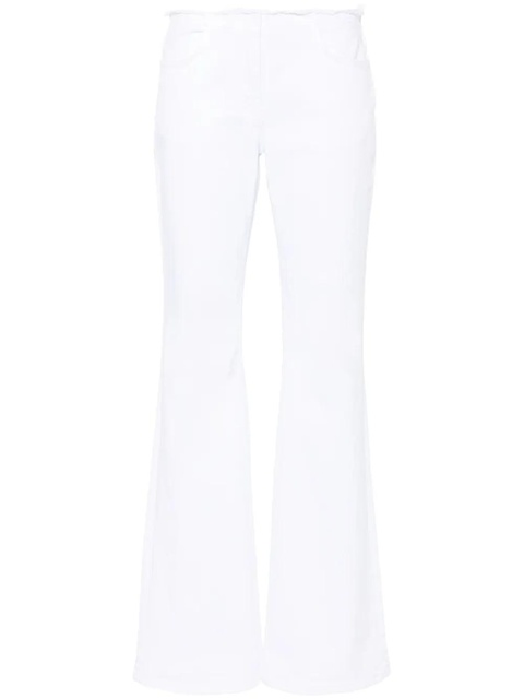Givenchy raw-cut detail low-rise flared jeans - White - zdjęcie produktu nr 1