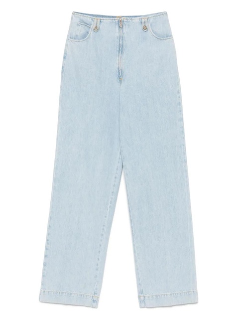 SANDRO high-rise jeans - Blue - zdjęcie produktu nr 1