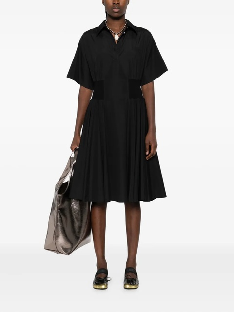 LOEWE polo-neck midi dress - Black - zdjęcie produktu nr 1