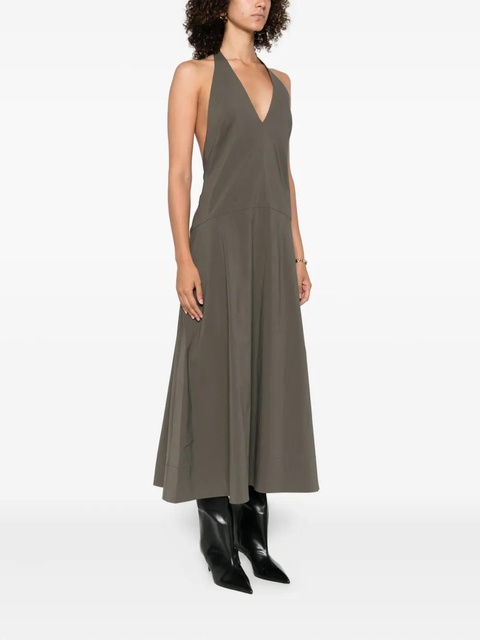 St. Agni halterneck sleeveless maxi dress - Green - zdjęcie produktu nr 2