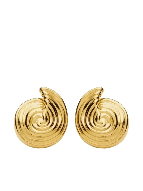 Missoma small spiral-motif stud earrings - Gold - zdjęcie produktu nr 1
