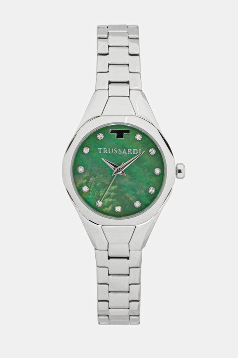 Trussardi zegarek METROPOLITAN damski kolor srebrny R2453159507 - zdjęcie produktu nr 1