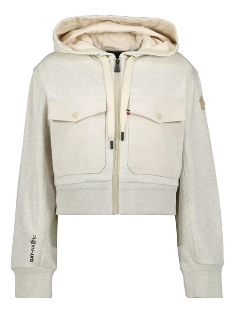 Moncler Grenoble zip-up hoodie - Grey - zdjęcie produktu nr 1