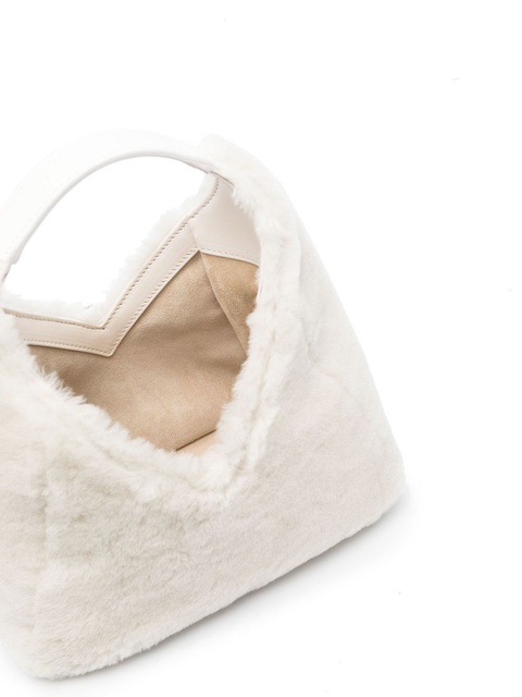 Givenchy shearling tote bag - Neutrals - zdjęcie produktu nr 2