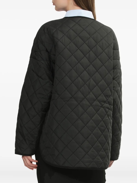 TOTEME quilted button-fastening jacket - Black - zdjęcie produktu nr 2