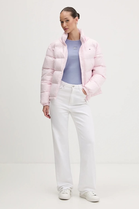 Tommy Jeans t-shirt damski kolor niebieski DW0DW17881 - zdjęcie produktu nr 1