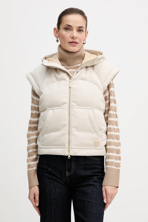 Colmar bezrękawnik puchowy kolor beżowy zimowy 2299.7ZN - zdjęcie produktu nr 1