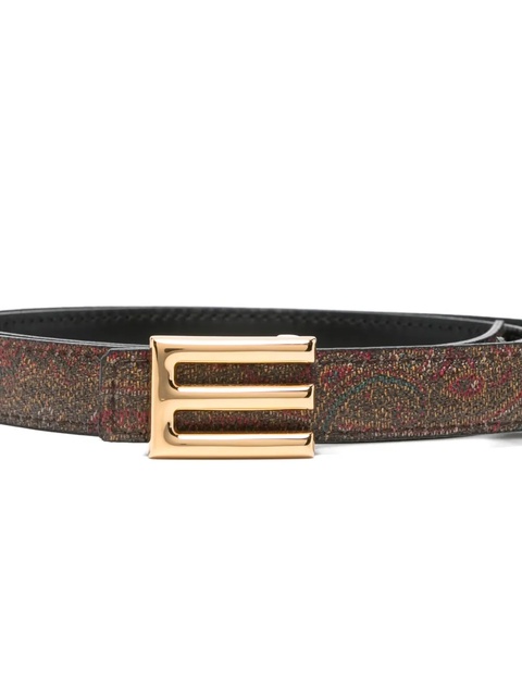 ETRO paisley-pattern belt - Brown - zdjęcie produktu nr 2
