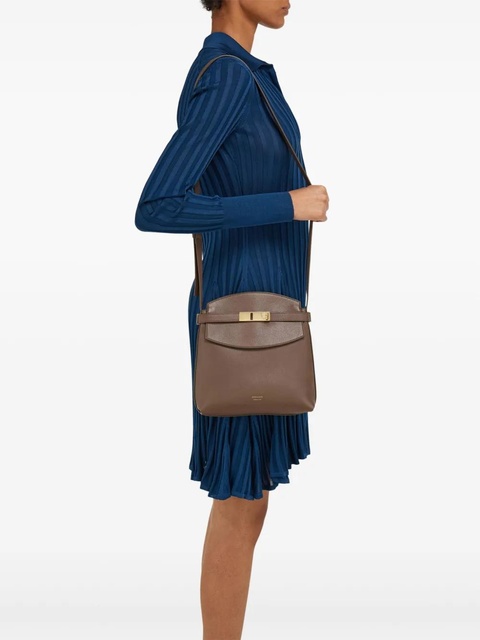 Ferragamo small Hug crossbody bag - Brown - zdjęcie produktu nr 1