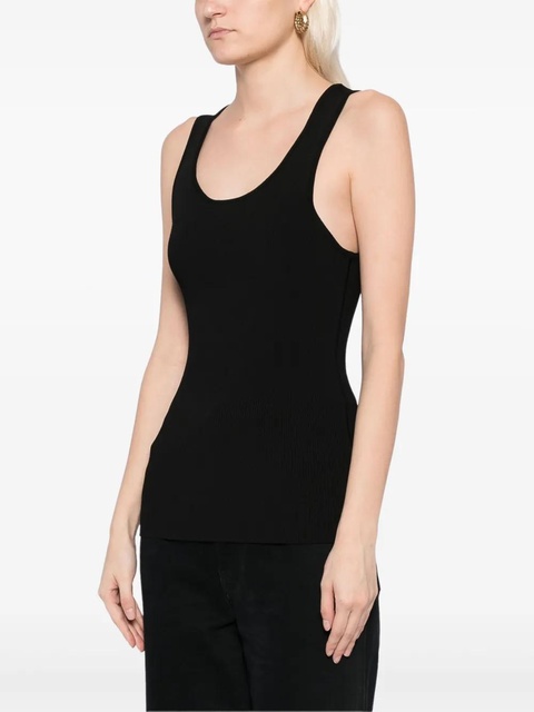 3.1 Phillip Lim ribbed tank top - Black - zdjęcie produktu nr 2