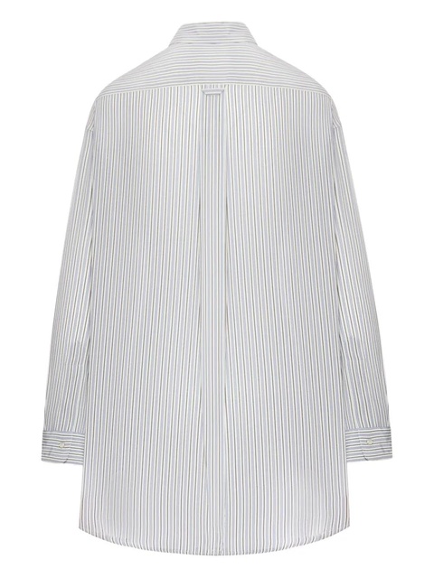 Miu Miu striped button-down shirt - White - zdjęcie produktu nr 2
