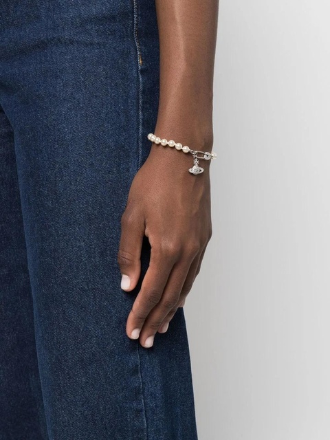 Vivienne Westwood Lucrece pearl bracelet - Neutrals - zdjęcie produktu nr 1
