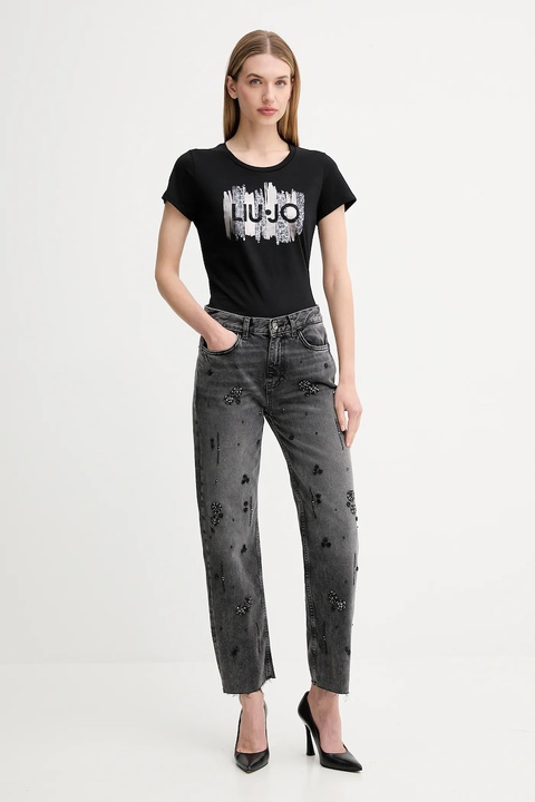 Liu Jo jeansy damskie high waist UF5115.D4854 - zdjęcie produktu nr 2