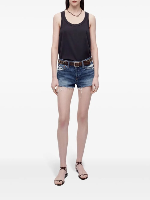 RE/DONE Boy cotton tank top - Black - zdjęcie produktu nr 2