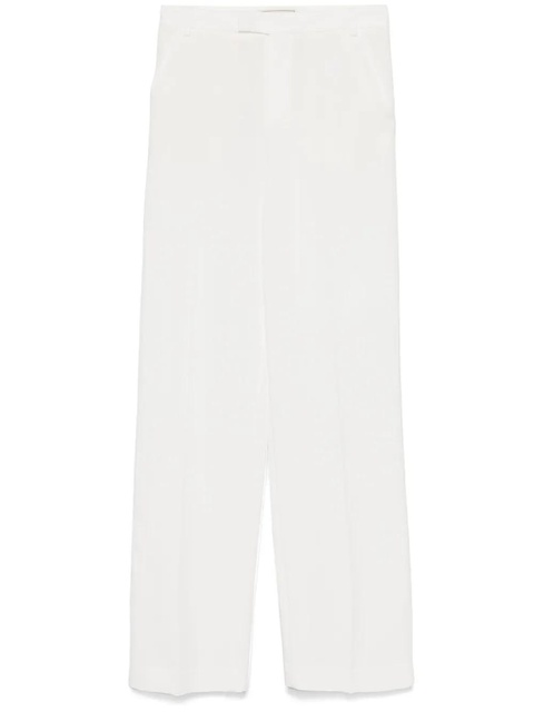 Blumarine logo-lettering trousers - White - zdjęcie produktu nr 1