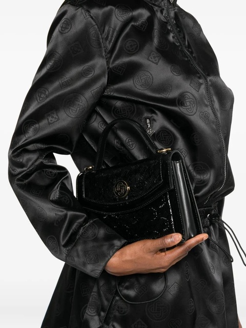 Casablanca logo-embossed shoulder bag - Black - zdjęcie produktu nr 1
