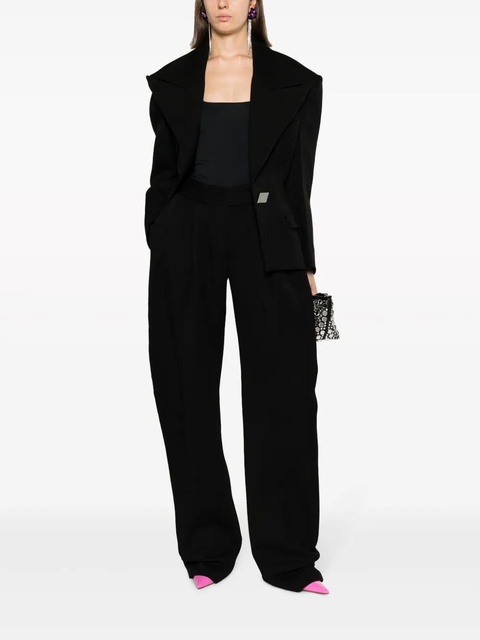 The Attico tailored wide-leg trousers - Black - zdjęcie produktu nr 1