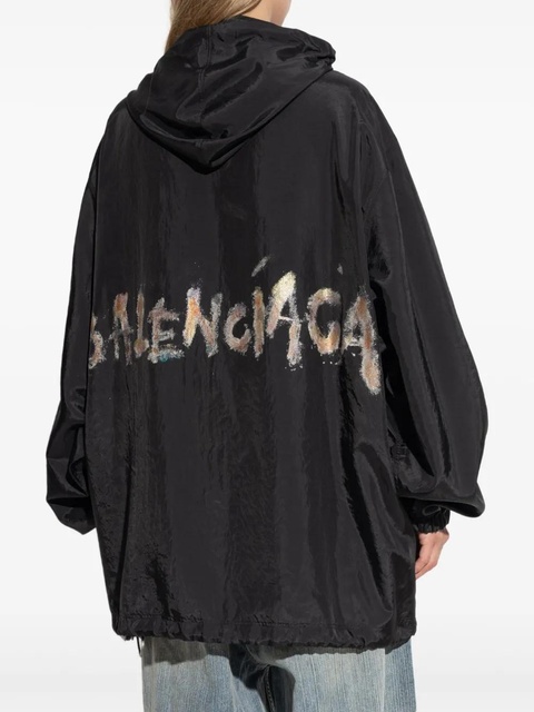 Balenciaga hooded jacket - Black - zdjęcie produktu nr 2