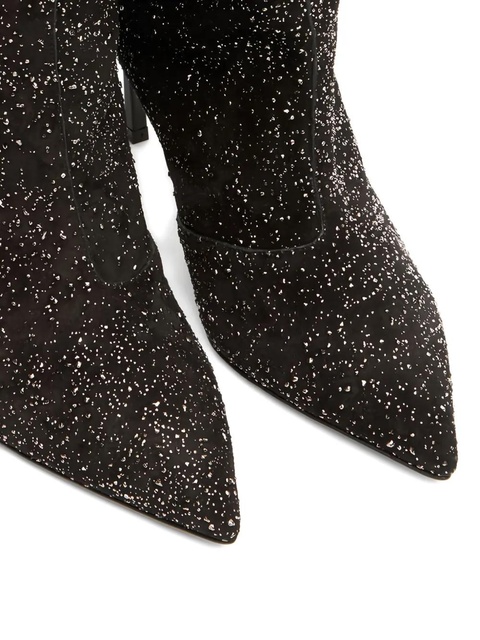 Casadei stiletto-heel pointed-toe boots - Black - zdjęcie produktu nr 2