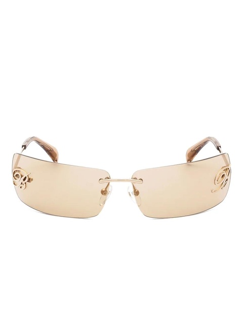 Blumarine rimless sunglasses - Gold - zdjęcie produktu nr 2