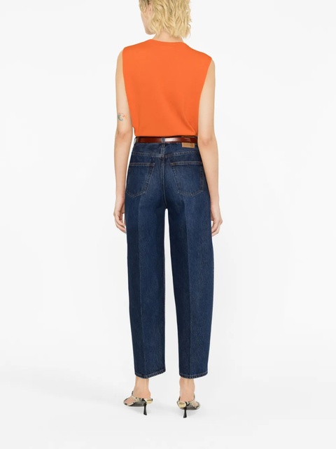 Jil Sander sleeveless cashmere top - Orange - zdjęcie produktu nr 2