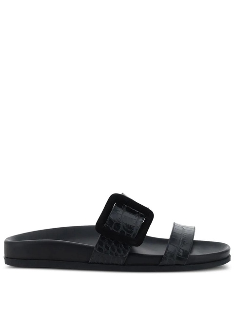 Manolo Blahnik Mayfu mules - Black - zdjęcie produktu nr 1