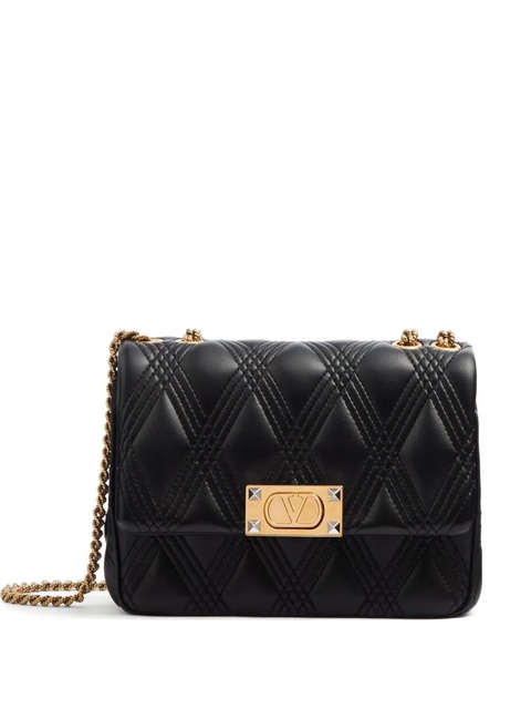 Valentino Garavani medium Quiltie 67 shoulder bag - Black - zdjęcie produktu nr 1