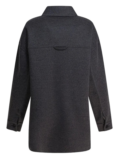 Prada double-breasted patch-pocket jacket - Grey - zdjęcie produktu nr 1