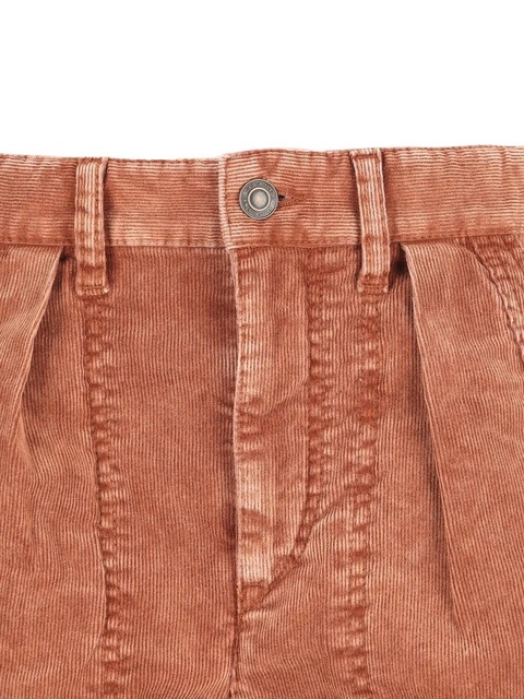ISABEL MARANT Onyta pleated pocket trousers - Orange - zdjęcie produktu nr 2