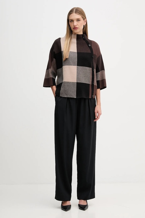 Joseph Ribkoff sweter damski kolor brązowy z półgolfem 254976 - zdjęcie produktu nr 2