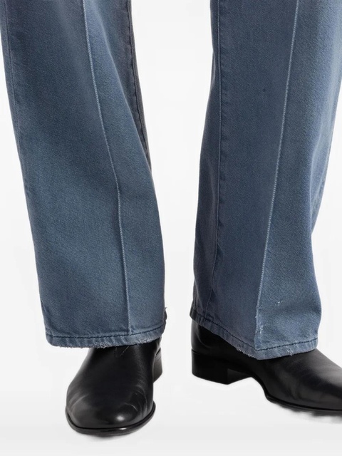 Prada washed logo-patch jeans - Blue - zdjęcie produktu nr 2