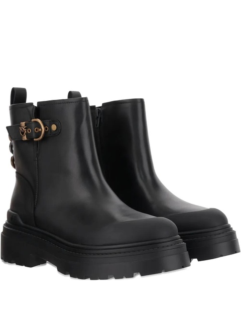 PINKO Love Birds-detail boots - Black - zdjęcie produktu nr 1