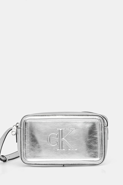 Calvin Klein torebka kolor srebrny LV04F3331G - zdjęcie produktu nr 1