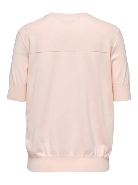 Jil Sander panelled short-sleeve top - Pink - zdjęcie produktu nr 2
