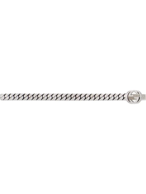 Gucci Interlocking G hair slide - Silver - zdjęcie produktu nr 1