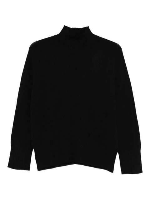 SOLOTRE high-neck sweater - Black - zdjęcie produktu nr 1