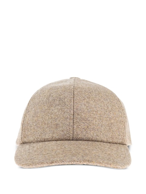 ISABEL MARANT wool baseball cap - LIGHT KHAKI - zdjęcie produktu nr 1