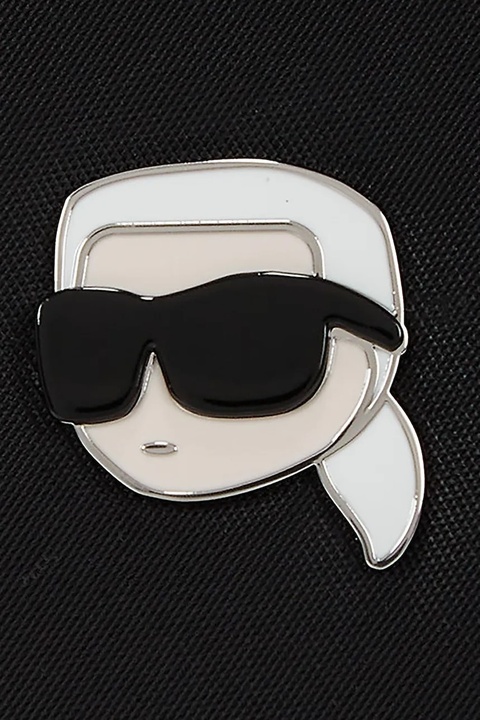 Karl Lagerfeld plecak damski kolor czarny mały gładki A4W30251 - zdjęcie produktu nr 2