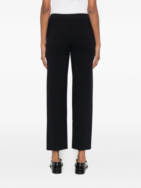 Max Mara high-waisted straight-leg trousers - Black - zdjęcie produktu nr 2