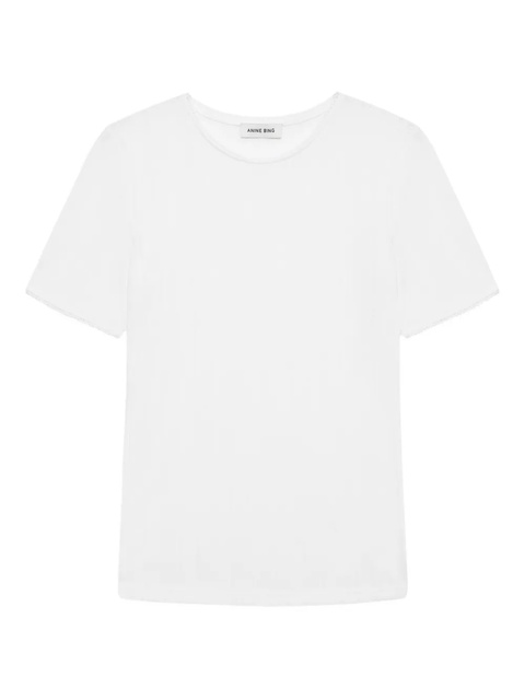 ANINE BING Pia T-shirt - White - zdjęcie produktu nr 1